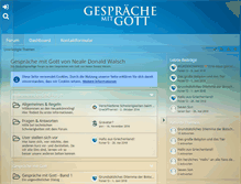 Tablet Screenshot of gespraechemitgott.net